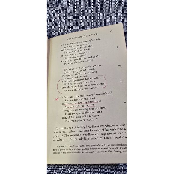 Representative Poems with Carlyle's Essay" by Robert Burns - Picture 5 of 9